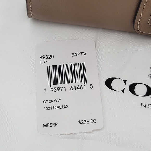 💥SOLD💥DO NOT PURCHASE!💥NWT💥 Coach 1941 Glovetanned Leather Courier Wallet - Picture 9 of 12